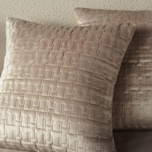 Quilted European Pillow Sham Oyster