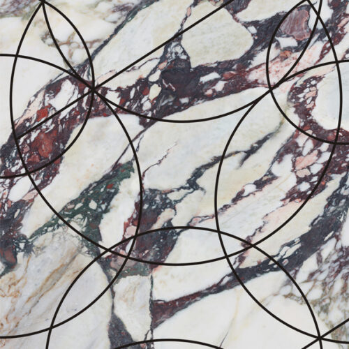 Calcatta Viola Rotonda Porcelain Tile