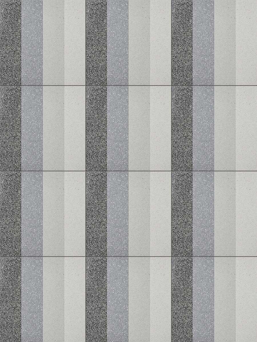 Akragas Grigio Terrazzo Tile