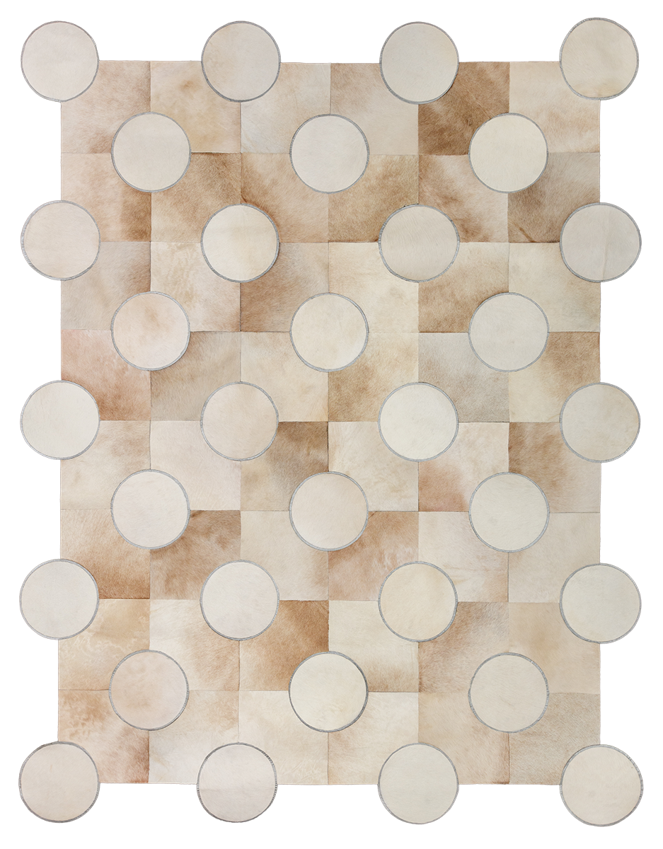 Bamba Issa Light Hide Rug