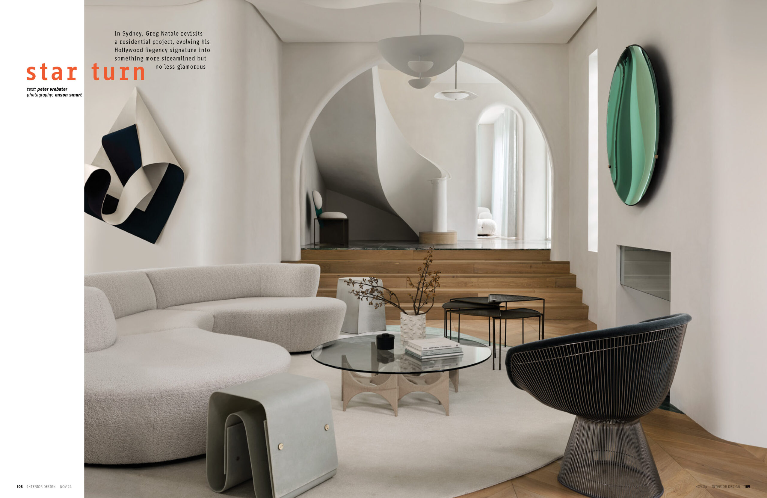 Star Turn: Greg Natale Features in Interior Design Magazine