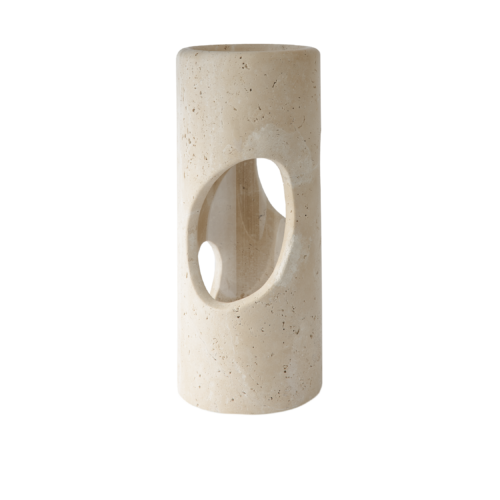 Pietra Vase Travertine