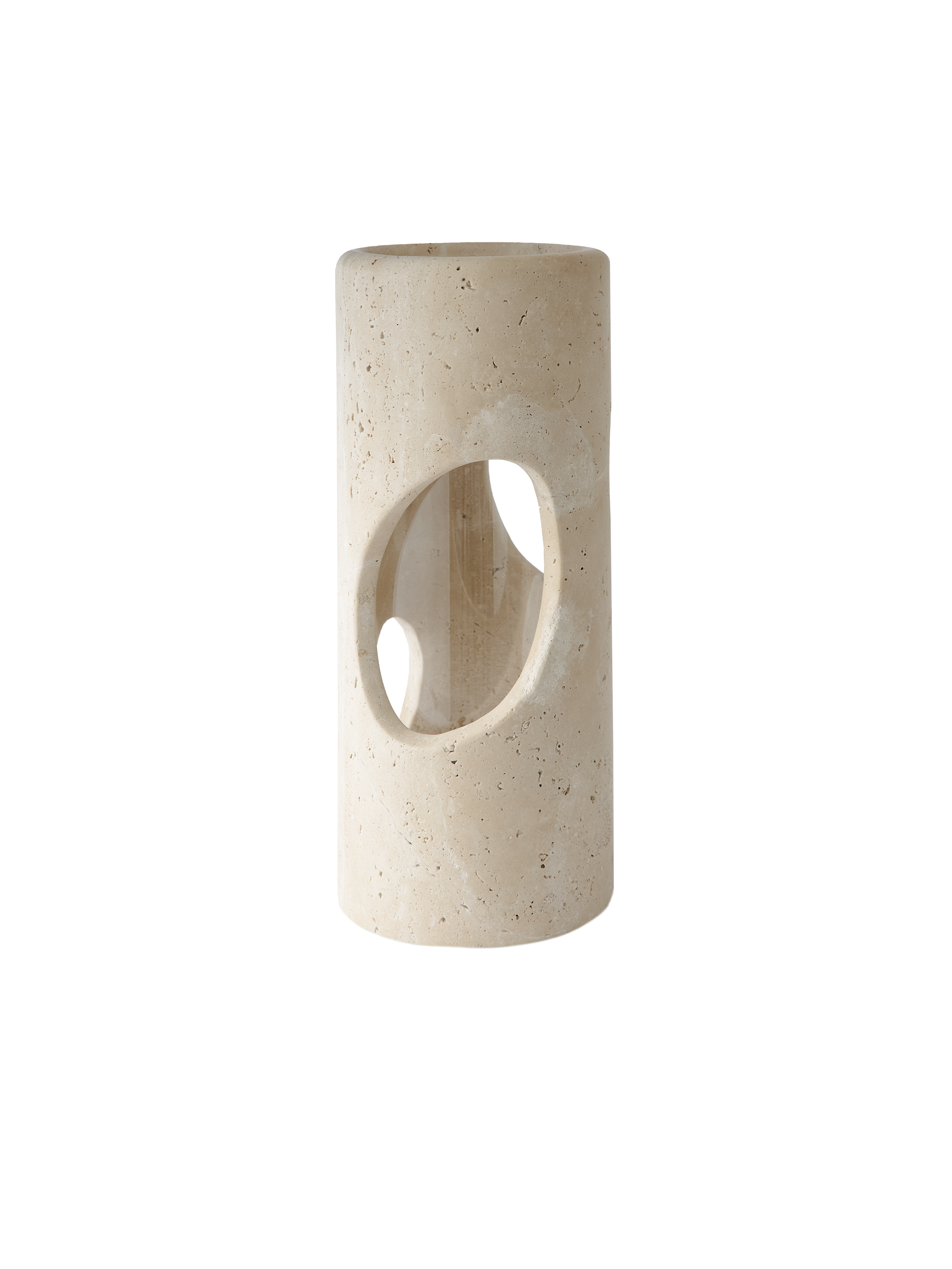 Pietra Vase Travertine