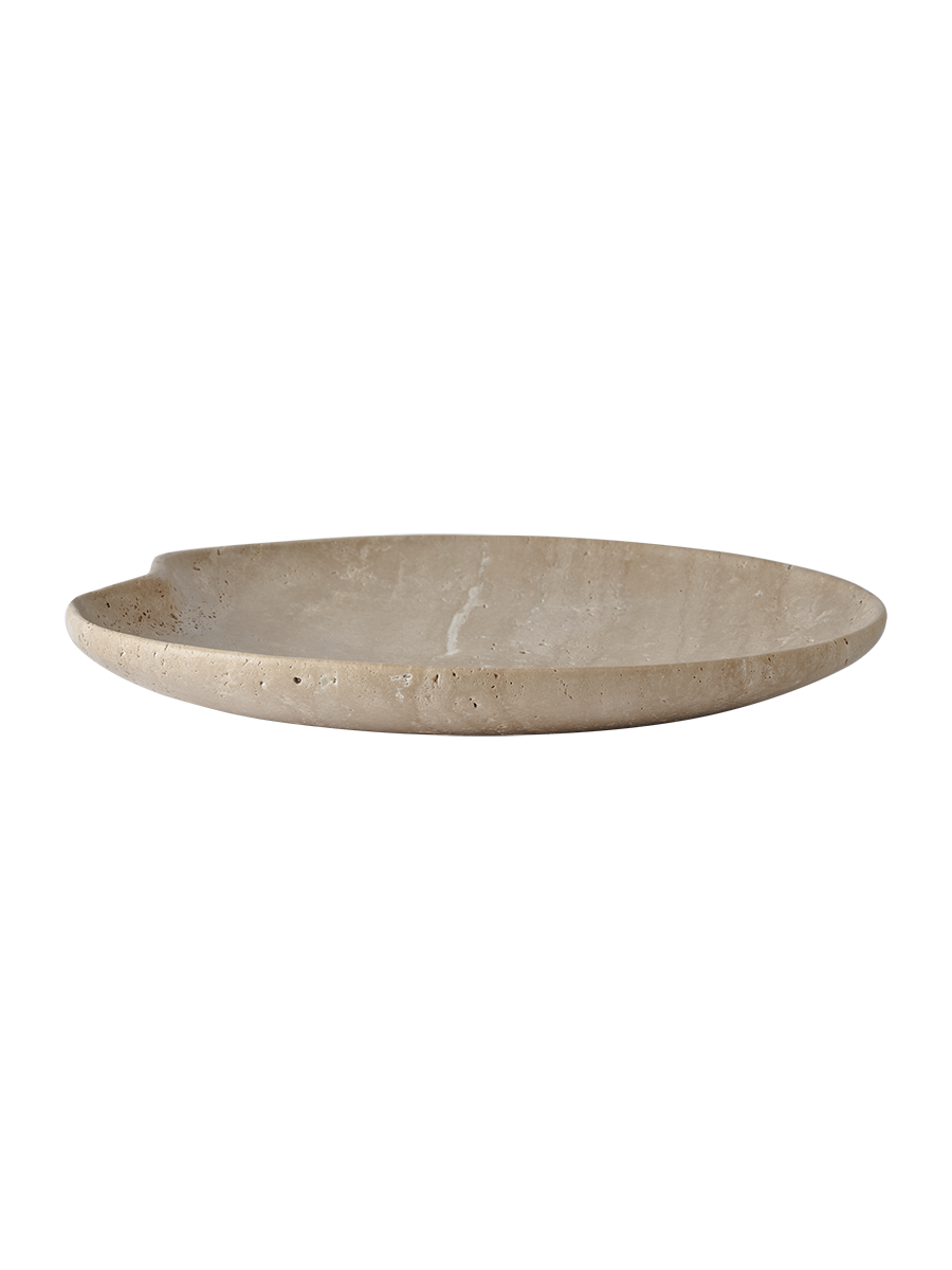 Lily Bowl Travertine Large